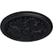 Ekena Millwork Swindon Ceiling Medallion (Fits Canopies up to 2 7/8"), Hand-Painted Steel Gray, 16 7/8"OD x 1 1/2"P CM16SWSGS - alternate 4